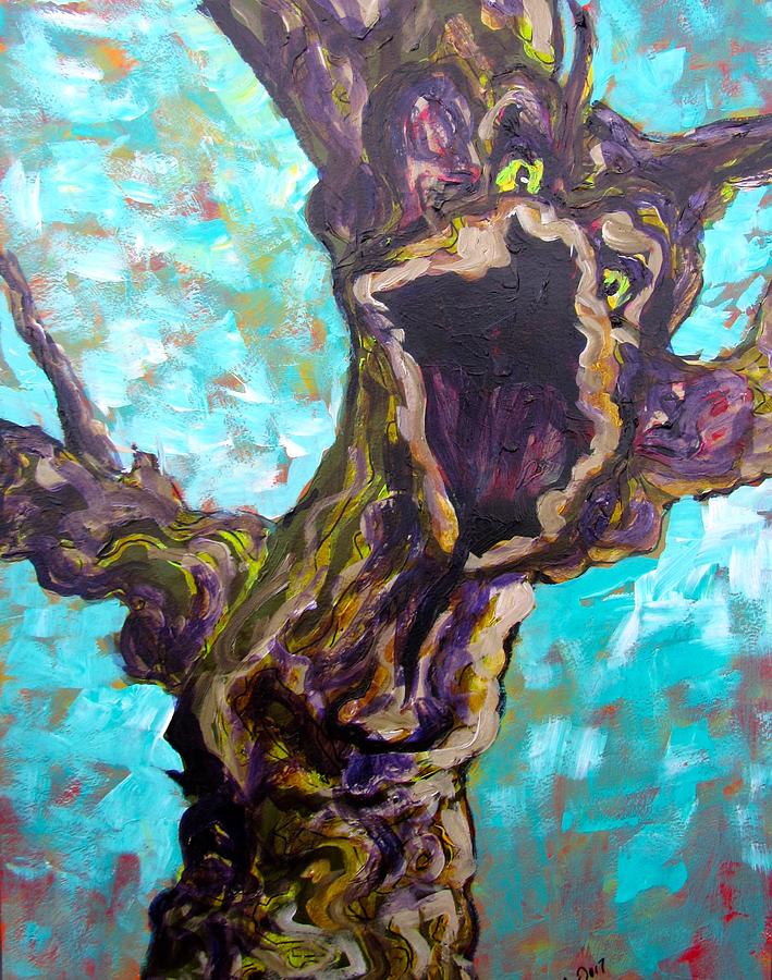 Dogwood Painting by Barbara OToole