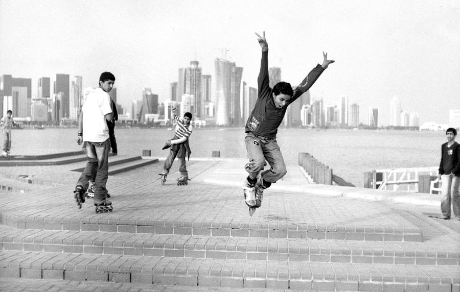 Doha Joy Photograph by Paul Cowan