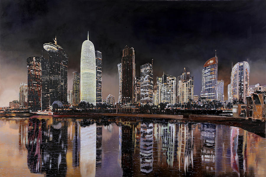 Doha Qatar Painting