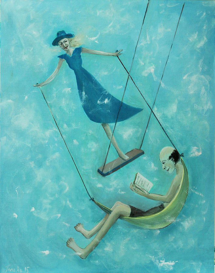 Doing the Swing Painting by Tone Aanderaa
