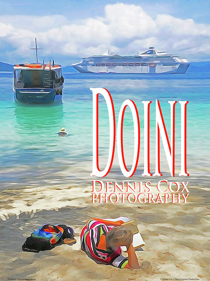 Book Photograph - Doini Travel Poster by Dennis Cox Photo Explorer