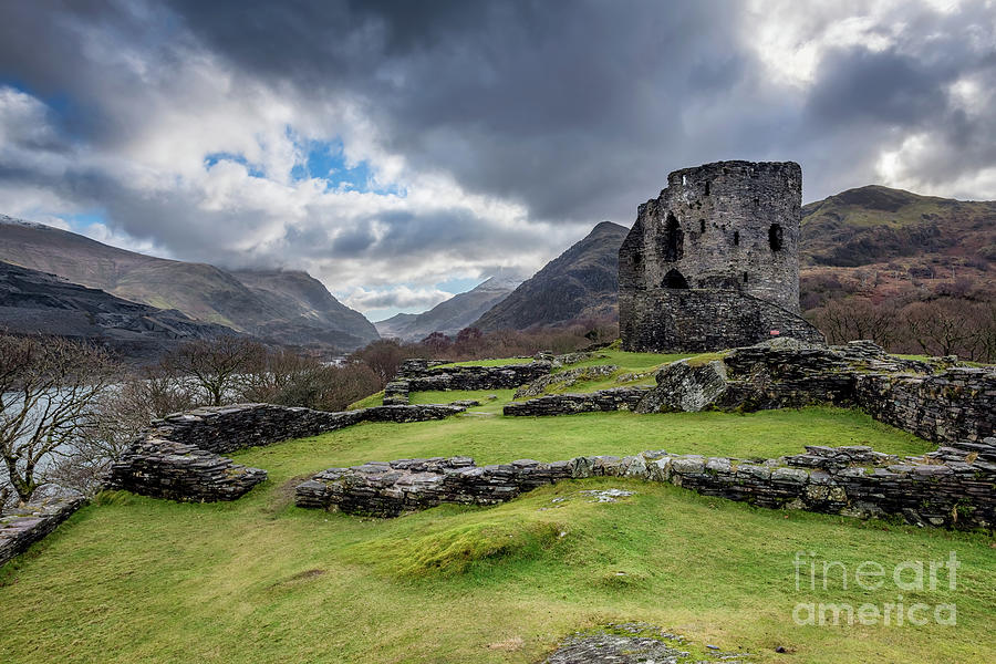 Castle Photograph - Dolbadarn Castle Snowdonia by Adrian Evans