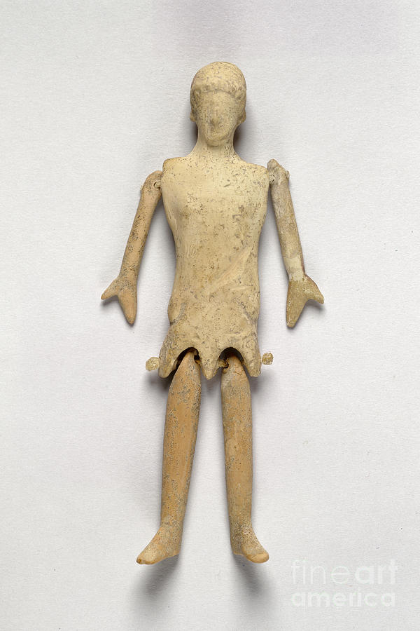 Doll, 5th Century Bc Photograph by Getty Research Institute