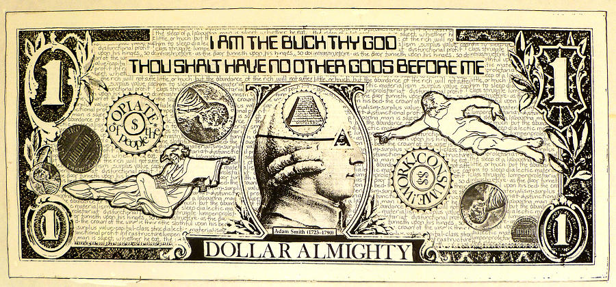Dollar Almighty Photograph by Tom Calderon