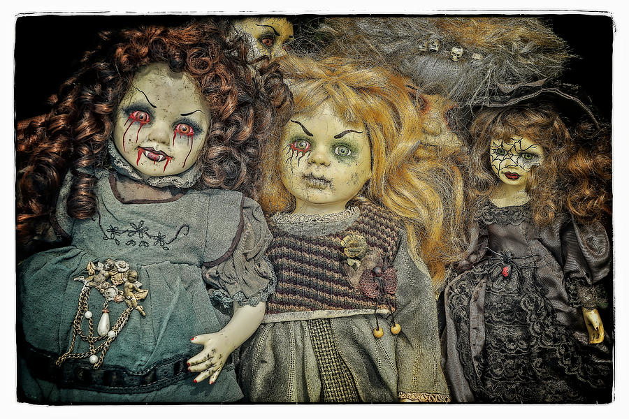 Dolls Photograph by Jerry Golab