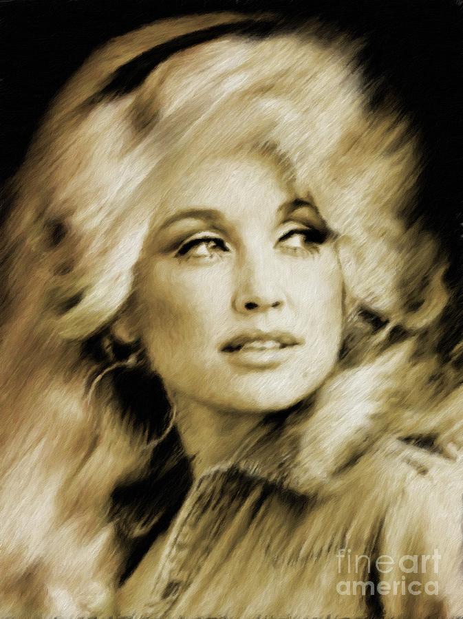 Dolly Parton Painting by Esoterica Art Agency