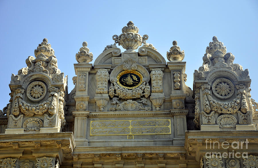 Dolmabahce Palace Top Photograph by Andrew Dinh