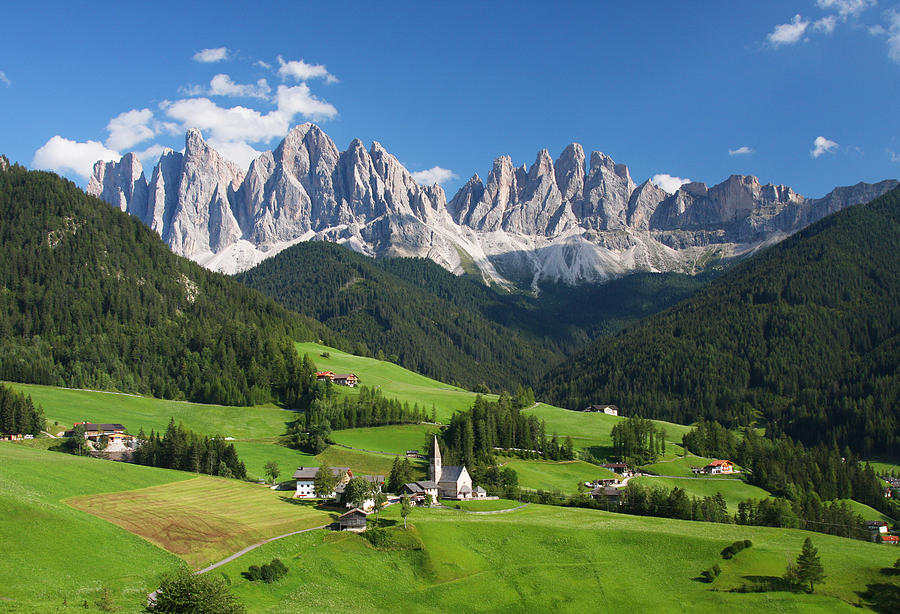 Dolomites in summer Photograph by Dan Breckwoldt