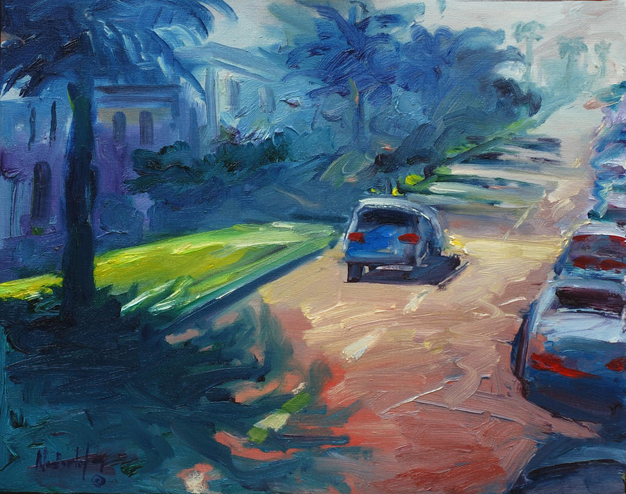 Dolores street Painting by Rick Nederlof