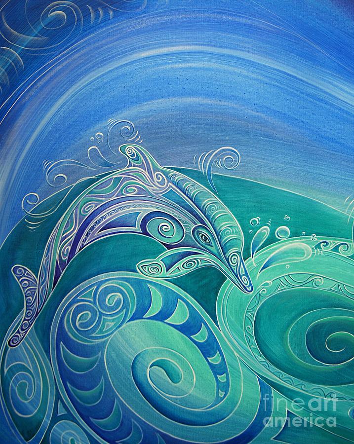 Dolphin Aroha by Reina Cottier Dolphin Aroha by Reina Cottier