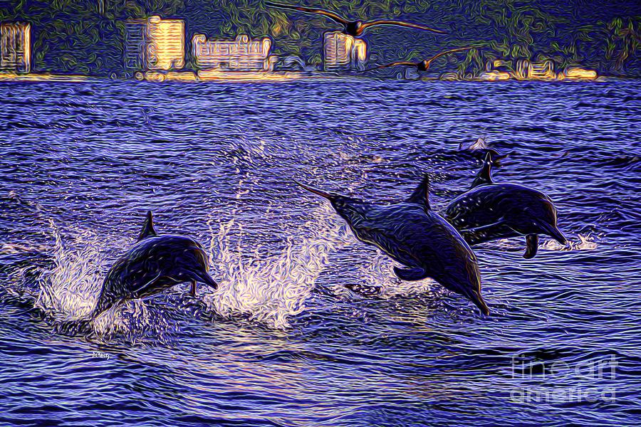 Dolphins Photograph by Patrick Witz