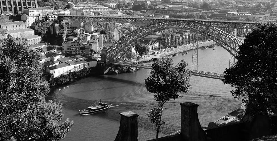 Dom Luis Bridge Porto 2 Photograph by Andrew Fare