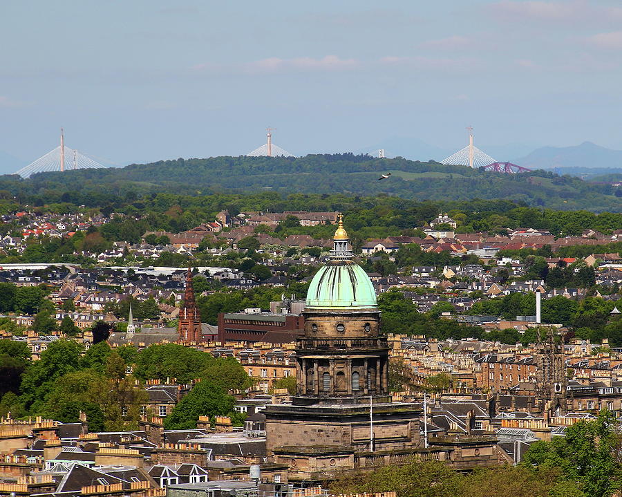 Dome And Bridge Photograph By Arvin Miner Pixels