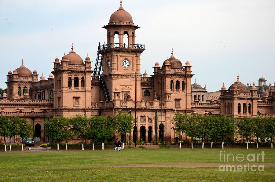 Dome and main building of Islamia College University Peshawar Pakistan Photograph by Imran Ahmed
