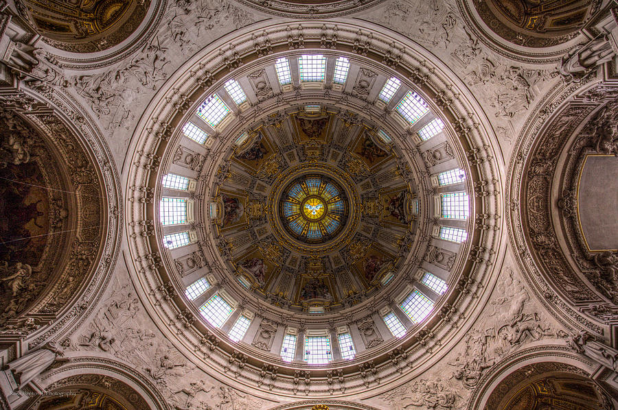 Architecture Photograph - Dome of the Berliner Dom by Ross Henton