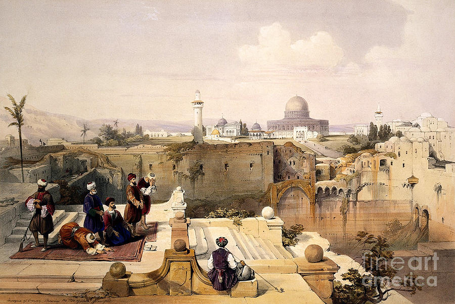 Dome Of The Rock, Jerusalem, 1846 Photograph by Wellcome Images