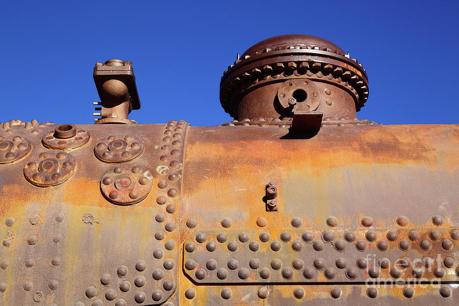 Dome Rust and Rivets Horizontal Photograph by James Brunker