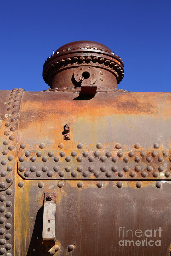 Dome Rust and Rivets Vertical Photograph by James Brunker