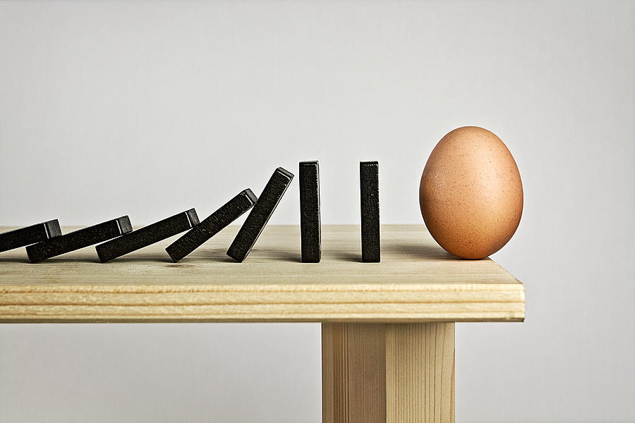 Still Life Photograph - Domino Effect by Mister Solo