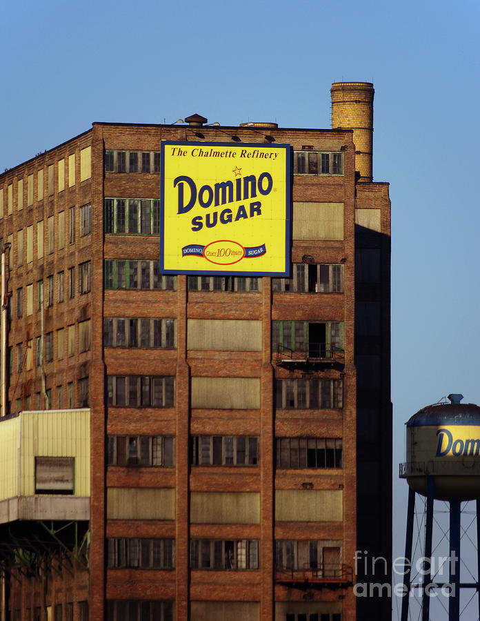 Domino Sugar Plant and Water Tower Photograph by Rick Bures