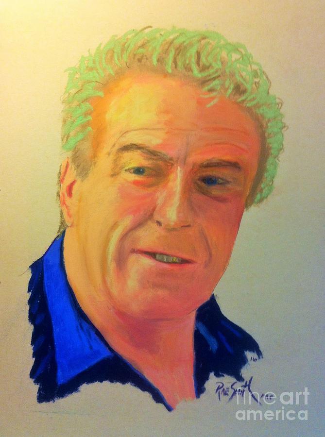 Don Budge Pastel by Rae  Smith