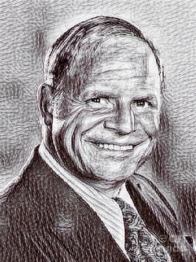 Don Rickles Drawing Drawing by Pd | Fine Art America