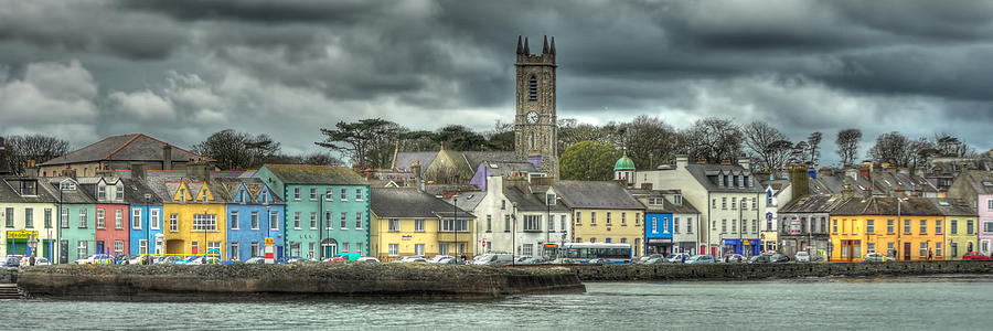 Landscape Photograph - Donaghadee Sea Front by Michael Barbour