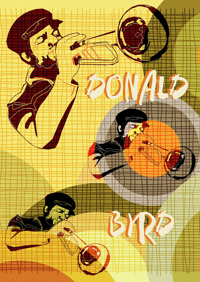 Donald Byrd Digital Art by Regina Wyatt
