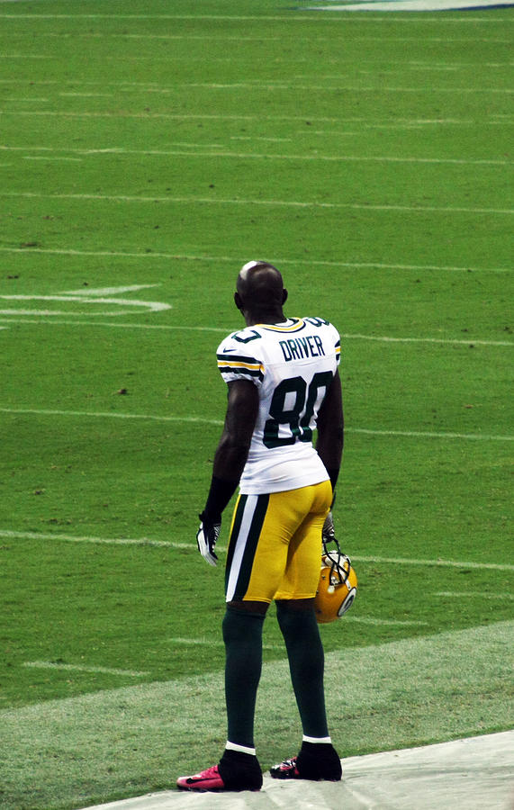 Donald Driver one Photograph by Ty Helbach
