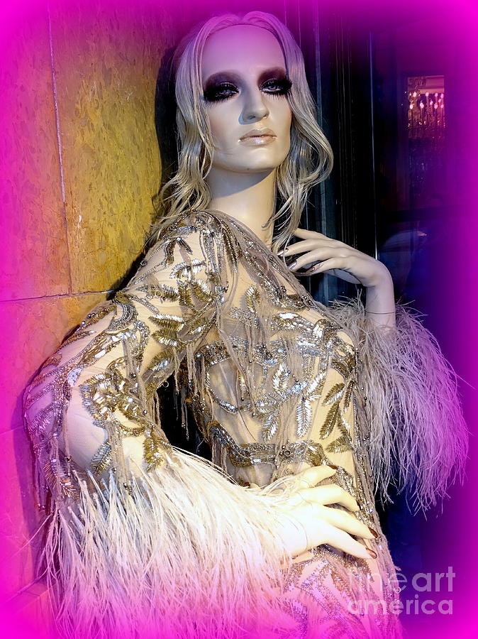 Donatella In Couture Photograph by Ed Weidman