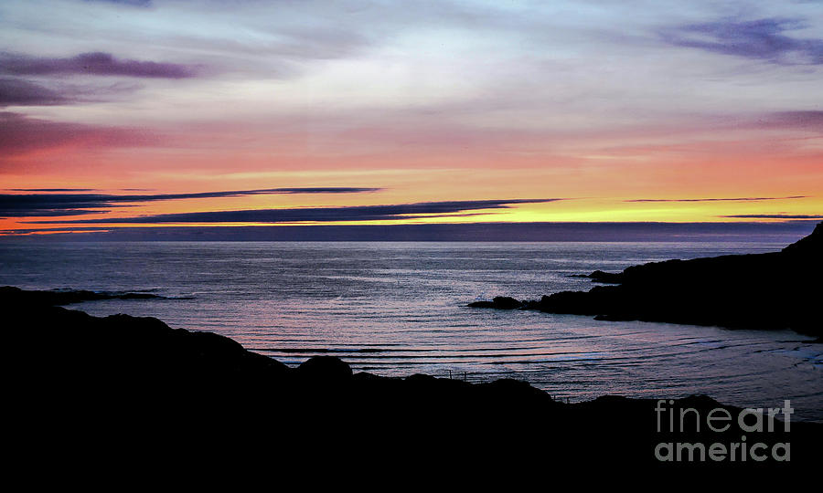 Donegal Sunset over the Atlantic Photograph by Lexa Harpell