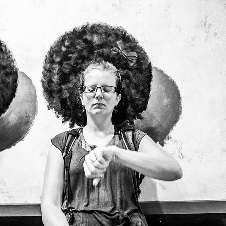 Donna And Her Afro! Photograph by Aleck Cartwright