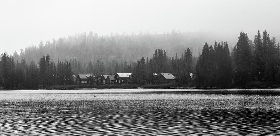 Donner Lake Houses Photograph