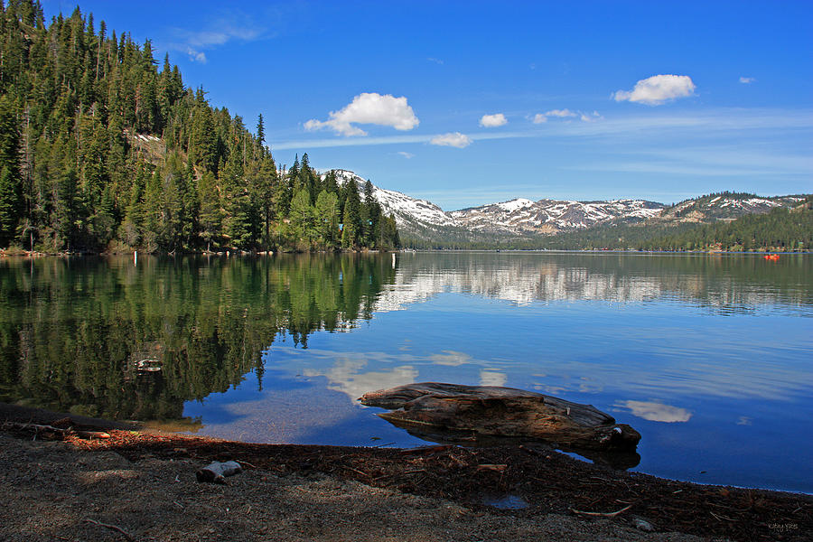 Donner Lake Reflections Photograph