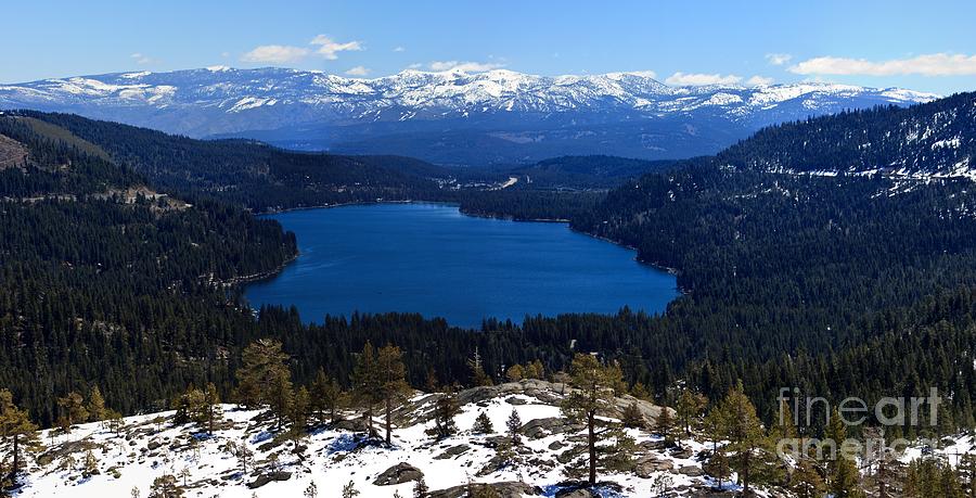 Donner Lake Photograph by Thomas Marchessault