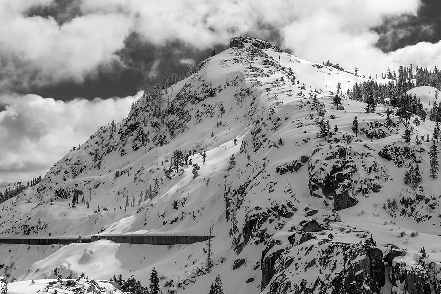 Mountain Photograph - Donner Summit by Jim Thompson