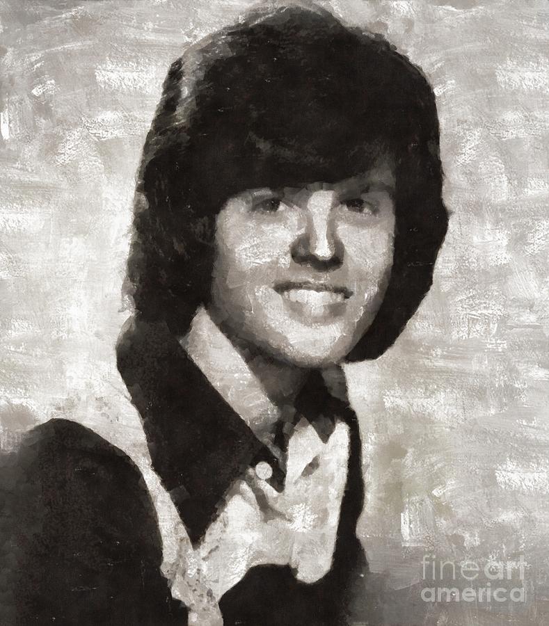 Donny Osmond, Singer Painting by Esoterica Art Agency