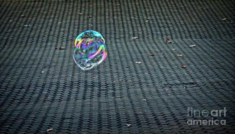 Bubble Photograph - Dont Burst My Bubble by Mary Machare