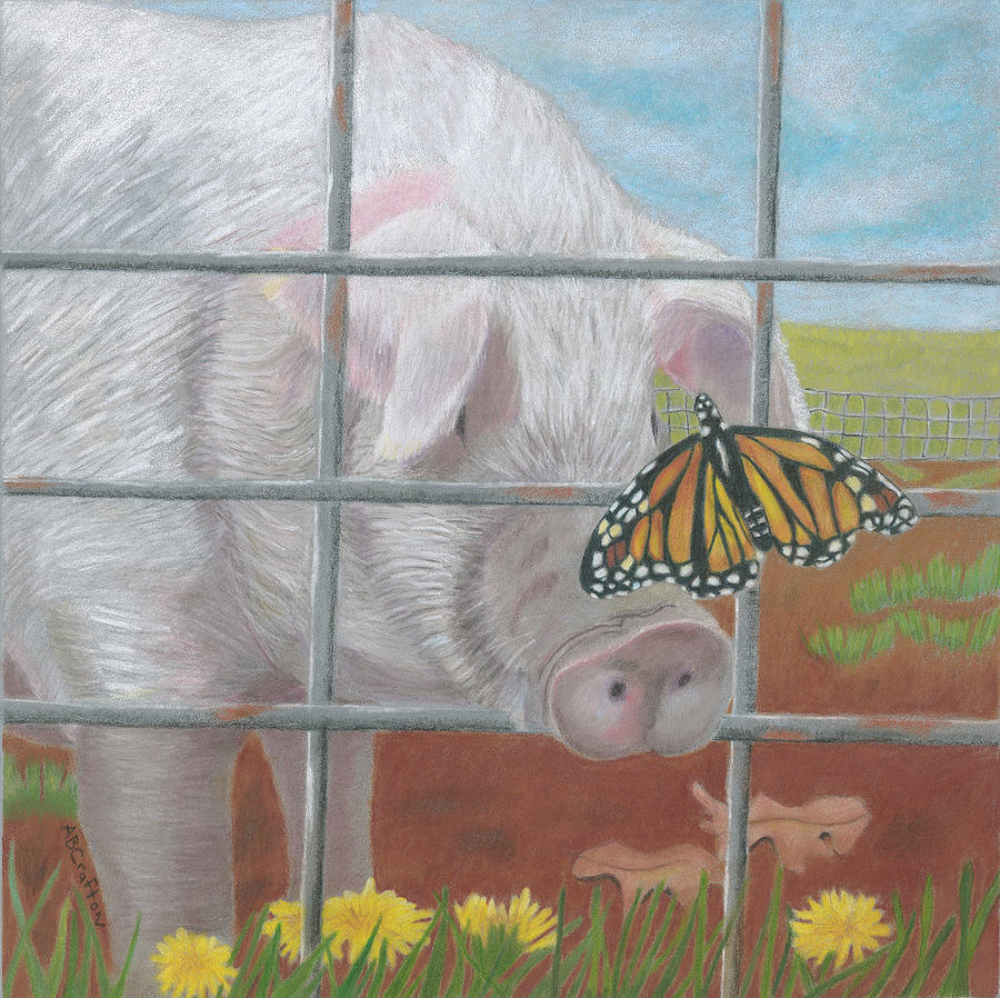 Dont Fence Me In Painting by Arlene Crafton