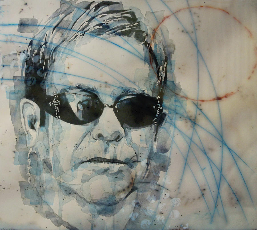 Elton John Painting - Dont Let The Sun Go Down On Me  by Paul Lovering