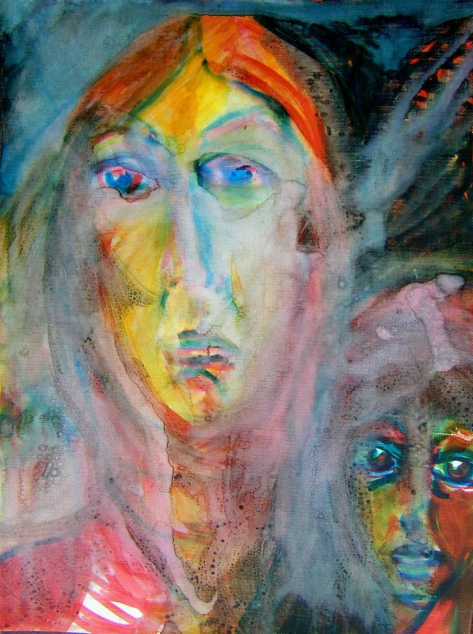 Dont Look At Me Painting by Judith Redman