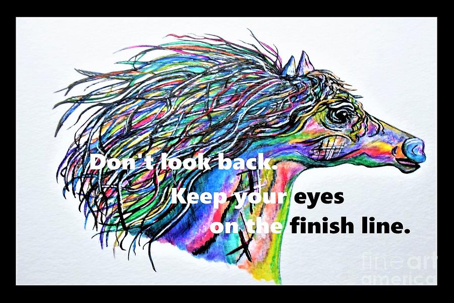 Dont Look Back Painting by Eloise Schneider Mote