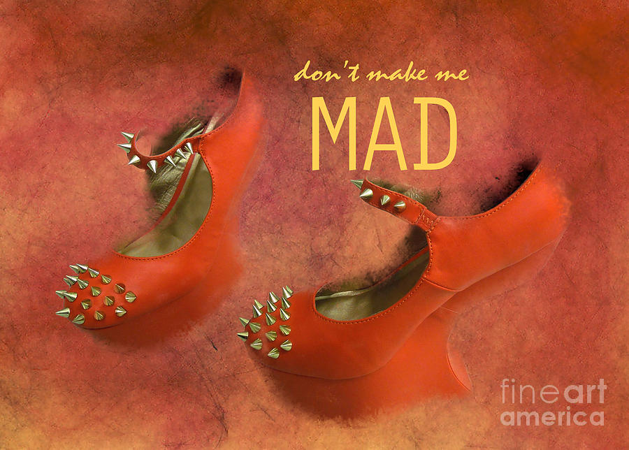 Dont Make Me MAD Photograph by Renee Trenholm