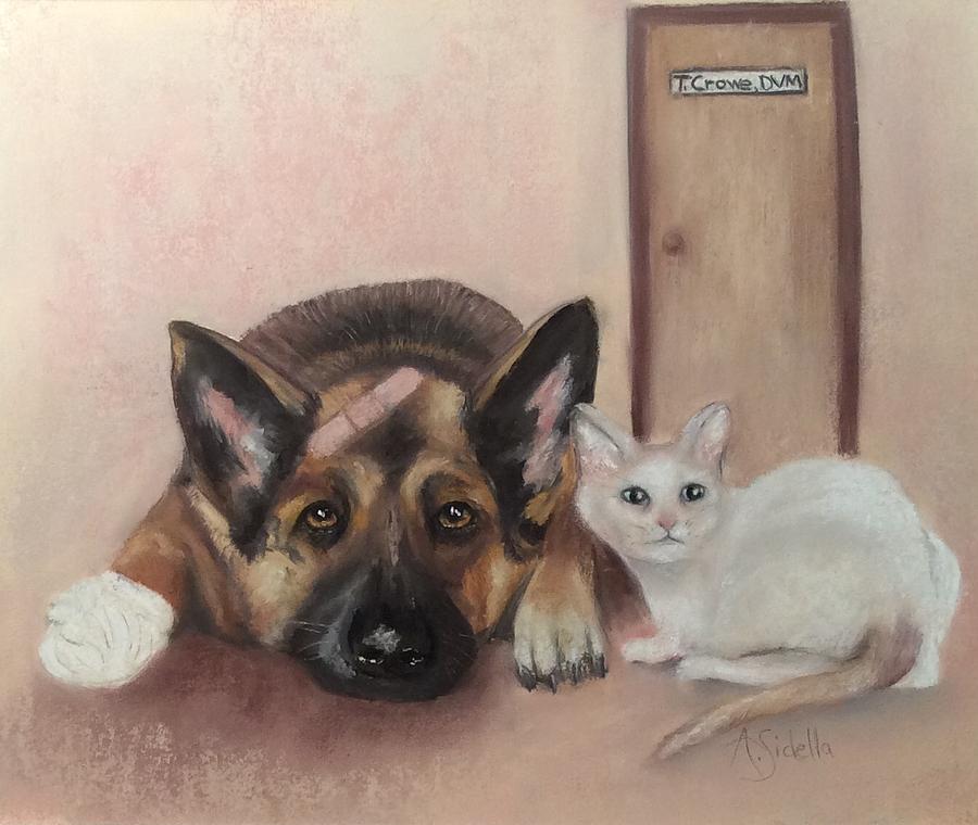 Dont Mess with the Cat  Painting by Annamarie Sidella-Felts