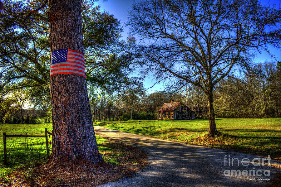 Dont Tread On Me American Flag Art Photograph by Reid Callaway
