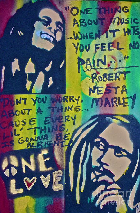 Dont You Worry Painting by Tony B Conscious