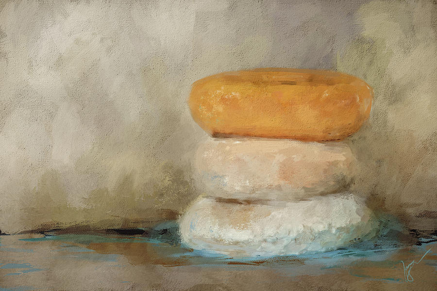 Donut Day Painting by Jai Johnson