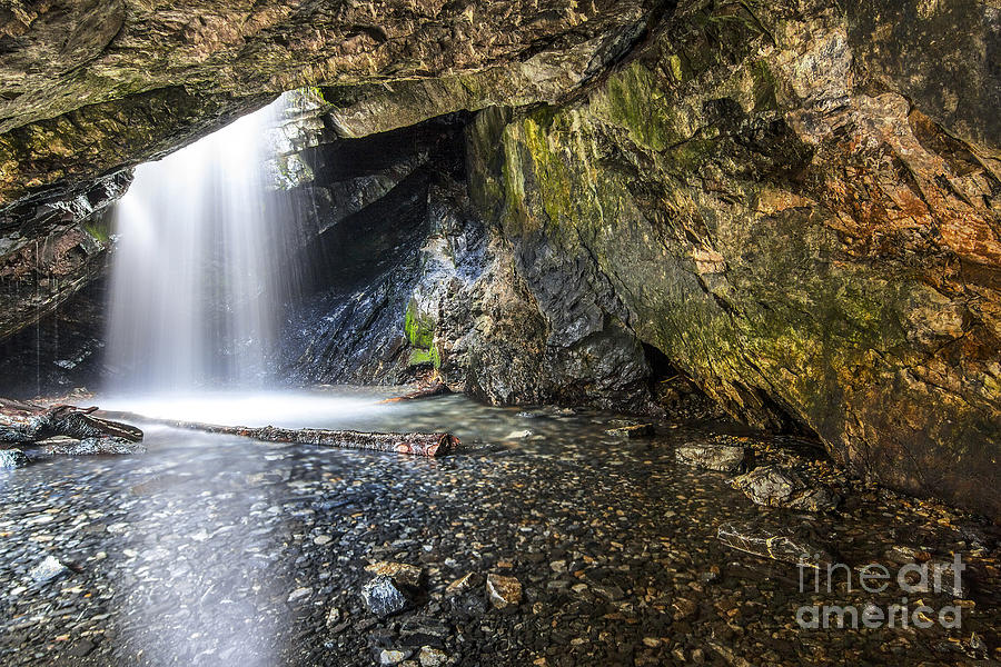 Donut Falls Photograph by Spencer Baugh