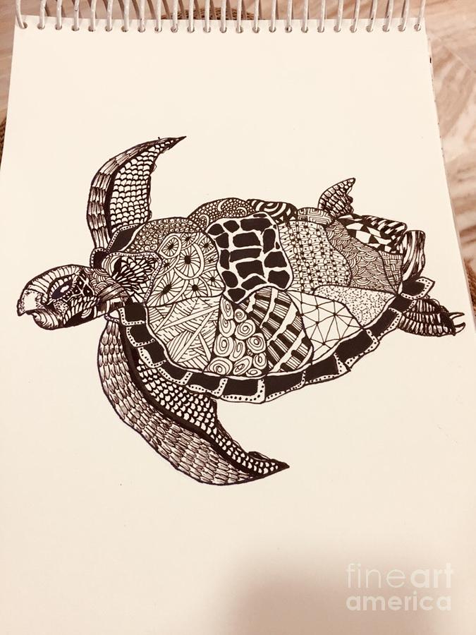 Doodles Sea Turtle