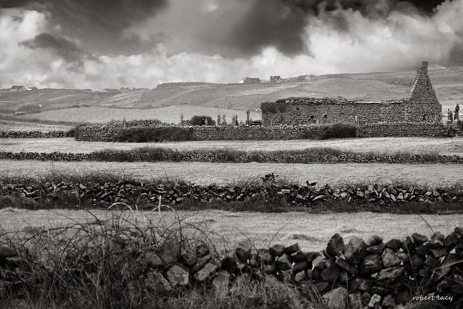 Ireland Photograph - Doolan Fences by Robert Lacy